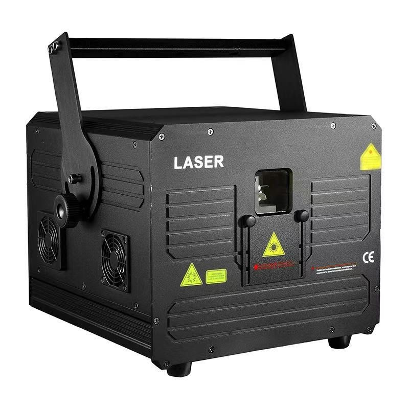 Máy chiếu Laser hoạt hình 5000mw 5w RGB Rgb Dj Ánh sáng laser sân khấu Disco